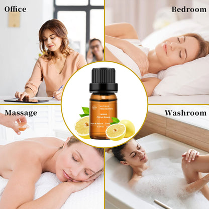 Lemon Essential Oil,100% Pure Organic Essential Oils for Aromatherapy, Diffuser, Massage, Soap Making NP NATURES PHILOSOPHYBuy Supplements Australia