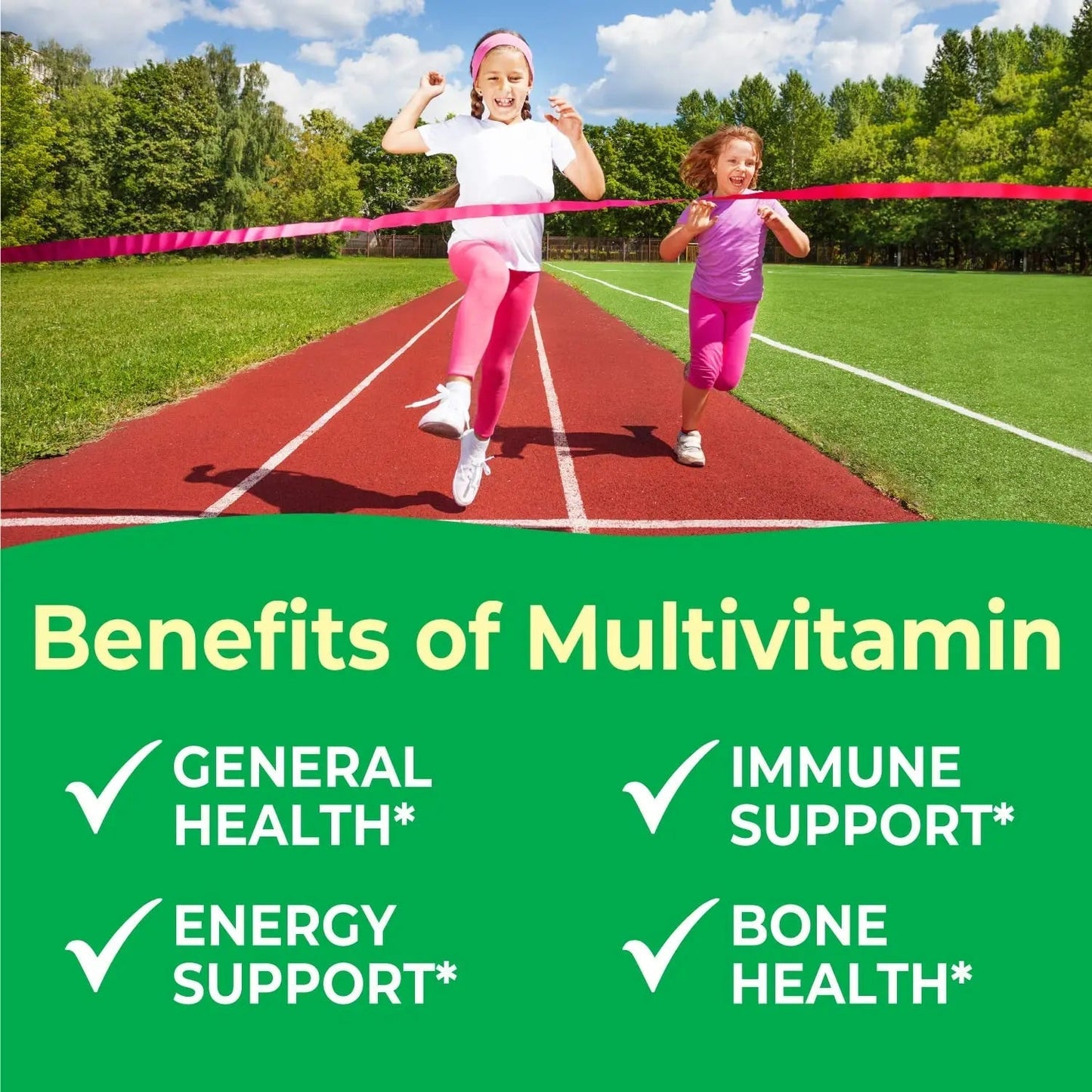 VitaWorks Kids Multivitamin with Iron & Minerals Chewable Tablets - Mixed Fruit Flavor - Vegetarian, GMO-Free, Nut Free VitaWorksBuy Supplements Australia