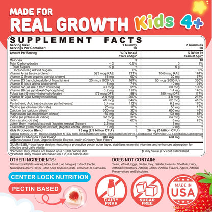 NEVISS Kids Multivitamin Gummies & Probiotics for Kids Teen + Veggie & Fruit Fiber Gummies NEVISSBuy Supplements Australia