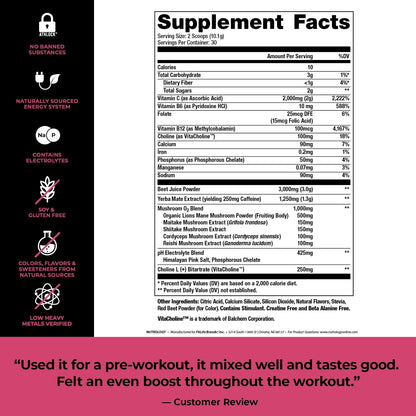 Nutrology Beet Natural O2, Pre Workout Powder, Energy, Endurance; Nitric Oxide Booster NutrologyBuy Supplements Australia