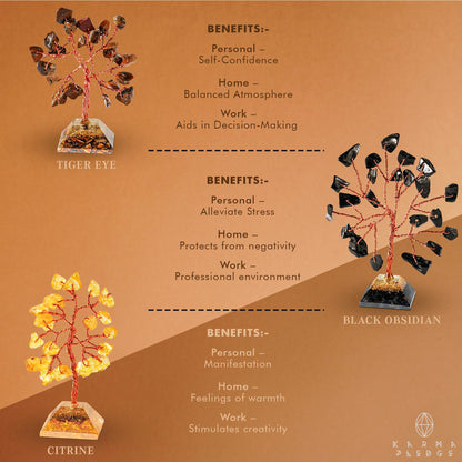 Crystal Tree Tree of Life 7 Chakra Healing Crystals & Stones for Positive Energy, Good Luck Gifts KARMAPLEDGEBuy Supplements Australia