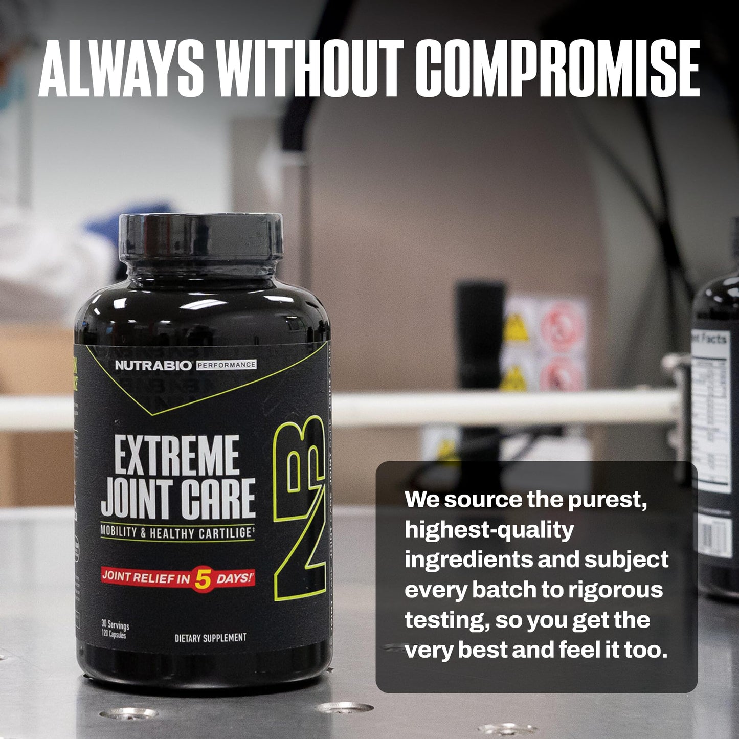 NutraBio Extreme Joint Care - Joint Support Supplement - Joint Health Supplement, Supports Joints, Mobility, and Cartilage - 120 Capsules NutraBioBuy Supplements Australia