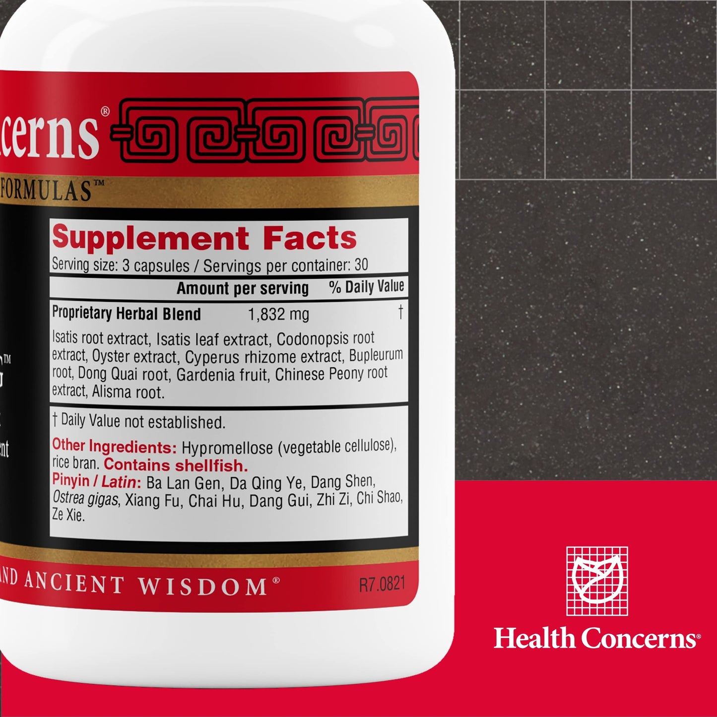 Health Concerns Isatis Cooling – Immune & Inflammation Support – Gut Health, Intestinal Relief, Urinary Tract Cleanse, Heat Clearing & Detox – Chinese Herbal Supplement for Men & Women – 90 Capsules Health ConcernsBuy Supplements Australia