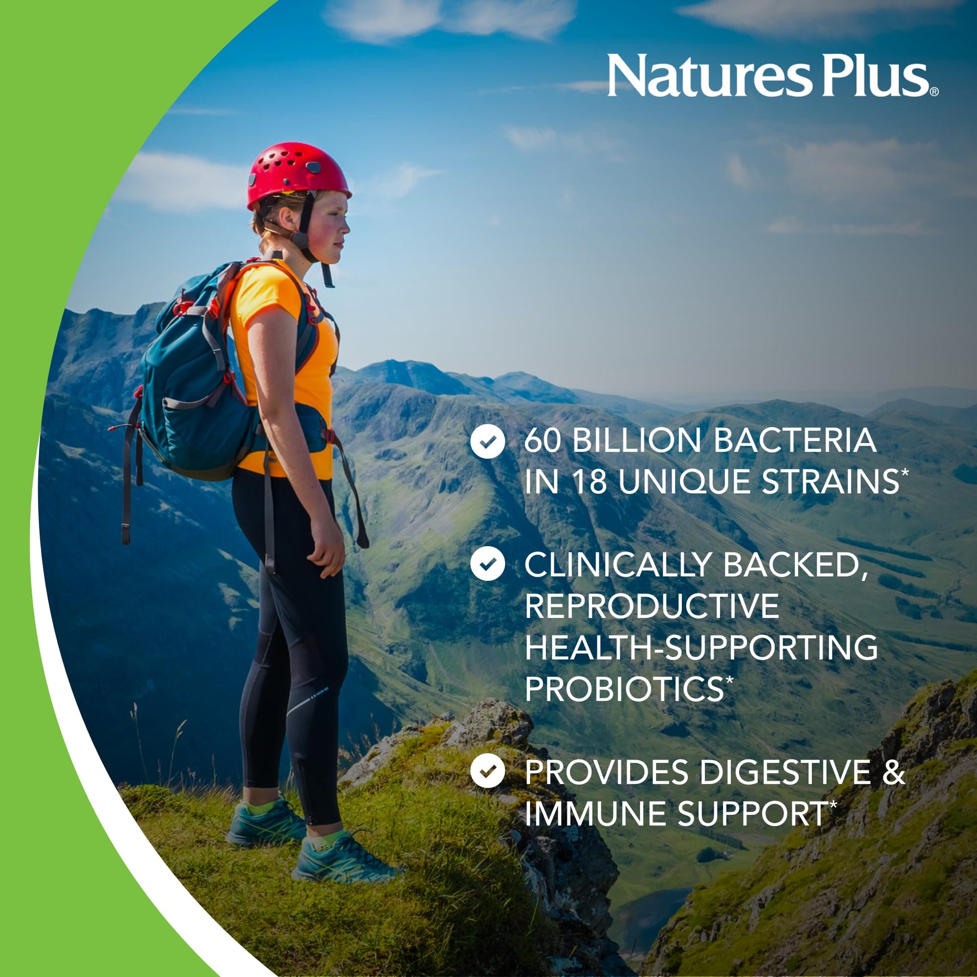 NaturesPlus GI Natural Probiotic Women - 30 Capsules - Digestive & Immune Support, Urinary Tract Health - Includes Cranberry - Gluten Free - 30 Servings Nature's PlusBuy Supplements Australia