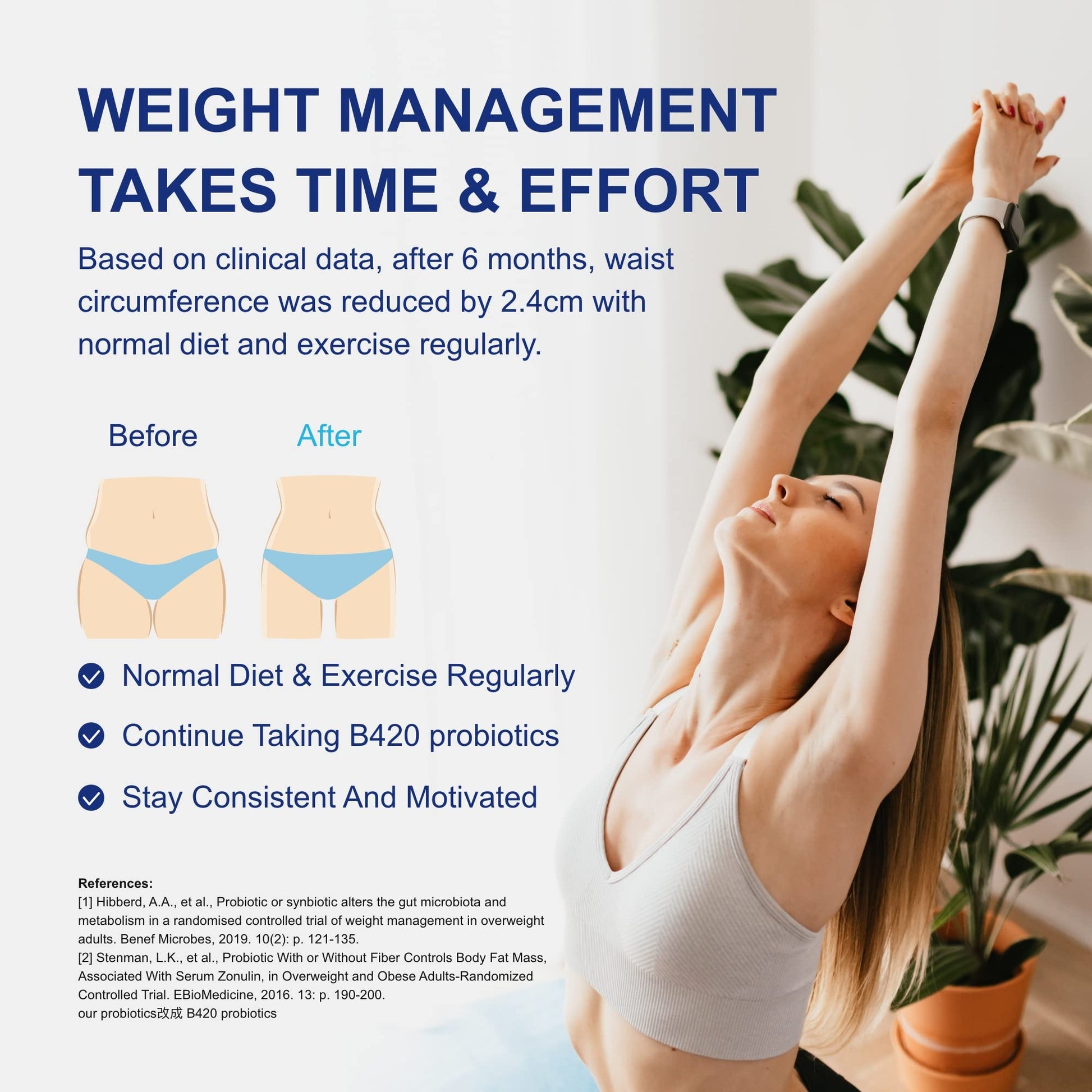 Life-Space Shape B420™ Probiotics, Clinically Studied Strains, Supplement for Women and Men Life-SpaceBuy Supplements Australia