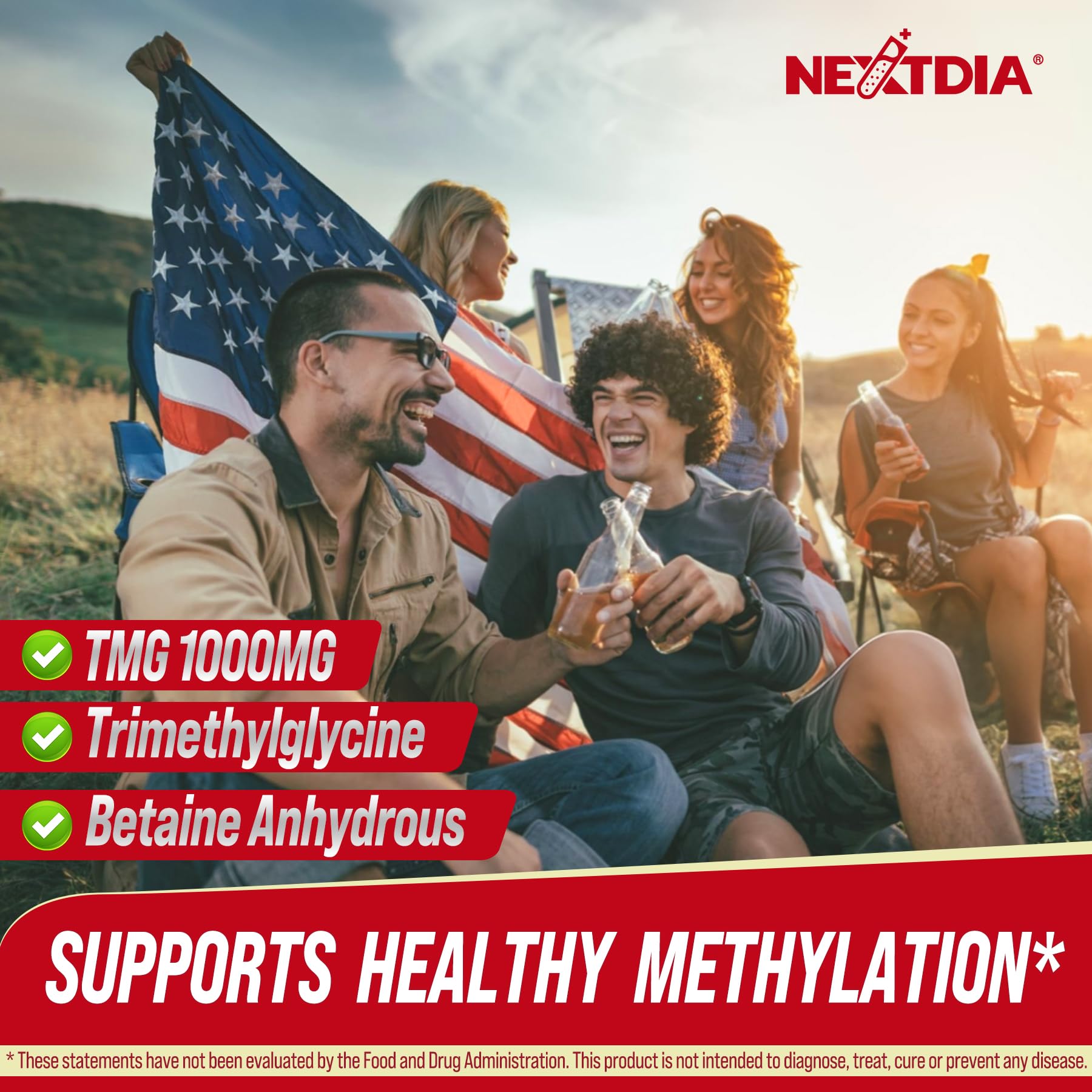 2Pack TMG Gummies 1000mg Betaine Anhydrous + Methylated Multivitamin & B Complex Methylated(Methylfolate B12 B6), Magnesium, Taurine - Essential Trimethylglycine for Homocysteine Levels, Brain, Energy NextdiaBuy Supplements Australia