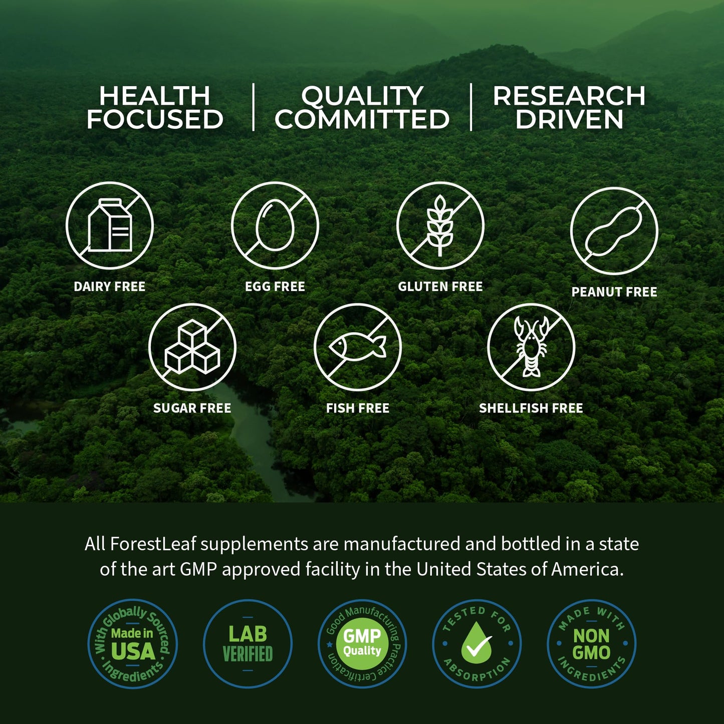ForestLeaf Beef Organ Supplement - Grass Fed & Pasture Raised - Total Body Wellness & Performance, Organ Complex with 3000mg of Desiccated Beef Liver,