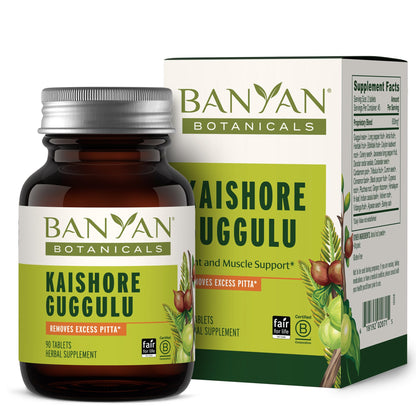 Banyan Botanicals Kaishore Guggulu – Organic Joint Support Supplement – Traditional Blend that Supports Healthy Joints, Muscles, and Connective Tissue* – 90 tablets – Non-GMO Sustainably Sourced Vegan Banyan BotanicalsBuy Supplements Australia