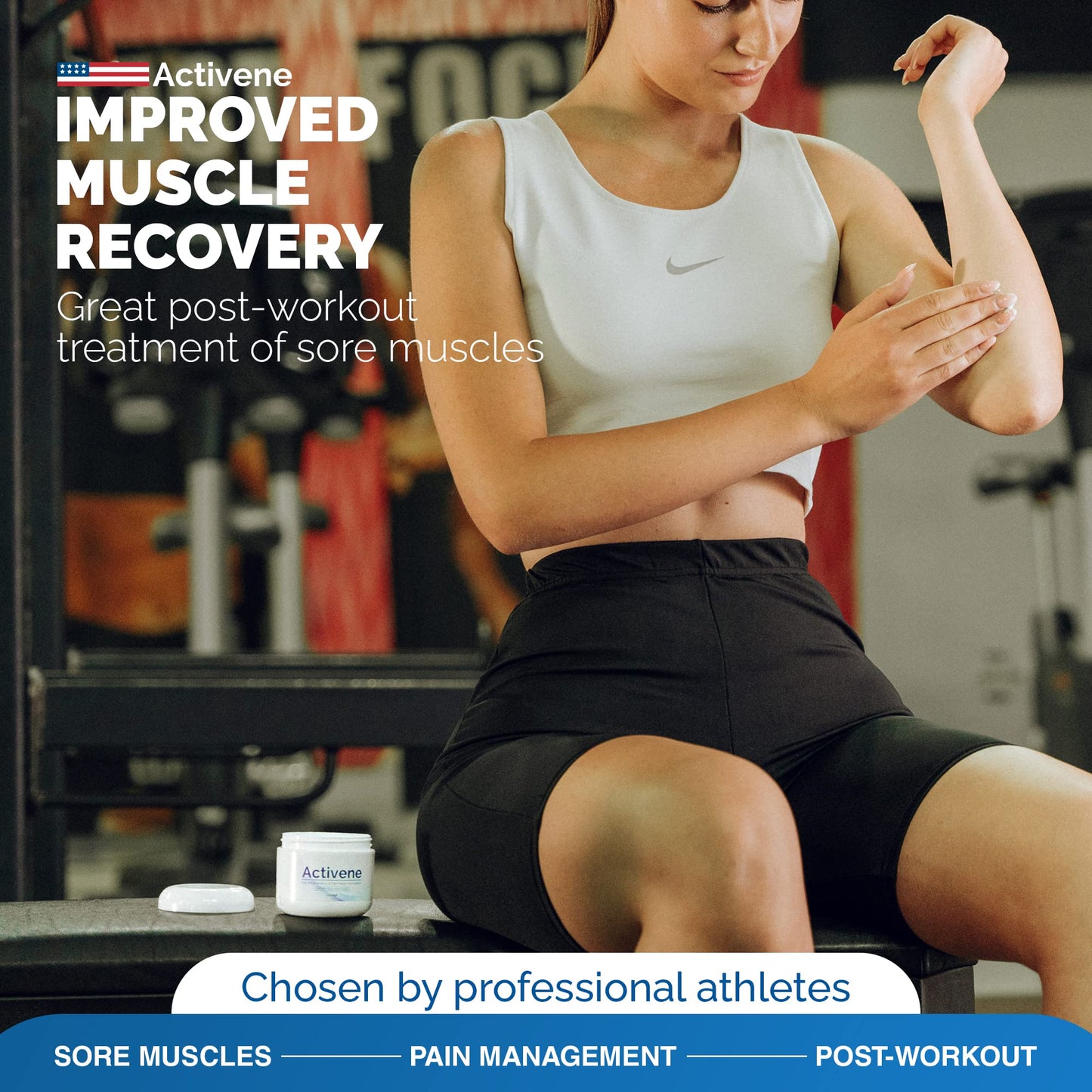 Activene Pain Relief Cream - Anti Inflammatory formulation with Powerful Arnica, Menthol & MSM for Joints, Tendons & Muscles. Chosen by Sufferers of Arthritis, Knee, Shoulder, Neck, Back & Other Pains ActiveneBuy Supplements Australia
