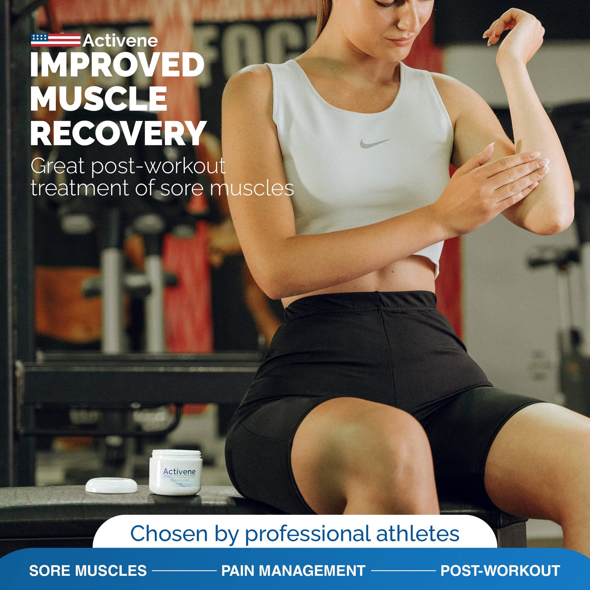 Activene Pain Relief Cream - Anti Inflammatory formulation with Powerful Arnica, Menthol & MSM for Joints, Tendons & Muscles. Chosen by Sufferers of Arthritis, Knee, Shoulder, Neck, Back & Other Pains ActiveneBuy Supplements Australia