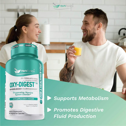 Herbtonics Oxygen Based Colon Cleanse and Detox Digestive System Formula | with Apple HerbtonicsBuy Supplements Australia