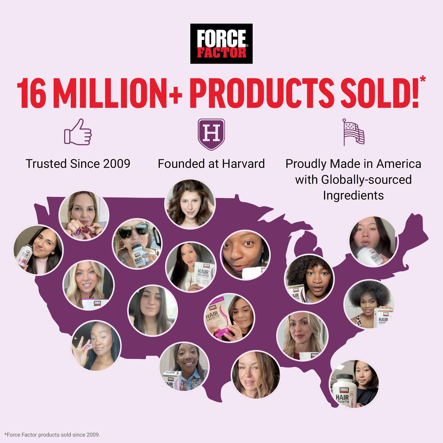 Force Factor Hair Growth Accelerator Soft Chews, Hair Growth Vitamins for Women and Men with Clinically Studied Lustriva and Biotin, Promotes Thicker
