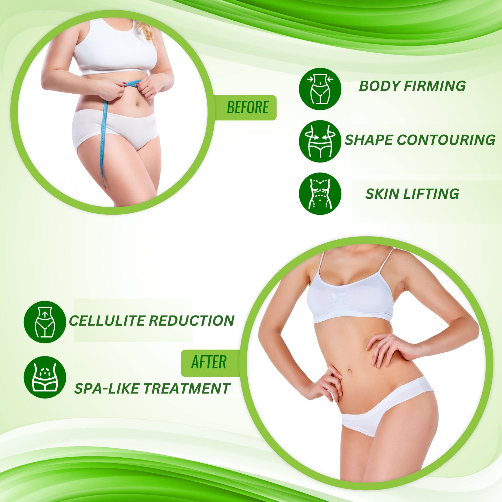 Moisturizing Body Wrap - New and Improved All Natural Body Applicator (5 WRAPS) Shape and Tone Body ProductsBuy Supplements Australia
