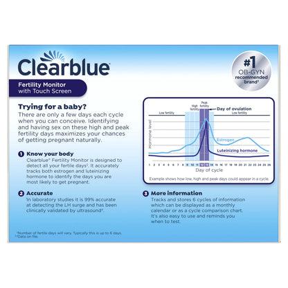 Clearblue Fertility Monitor, Touch Screen, 1 Count ClearblueBuy Supplements Australia
