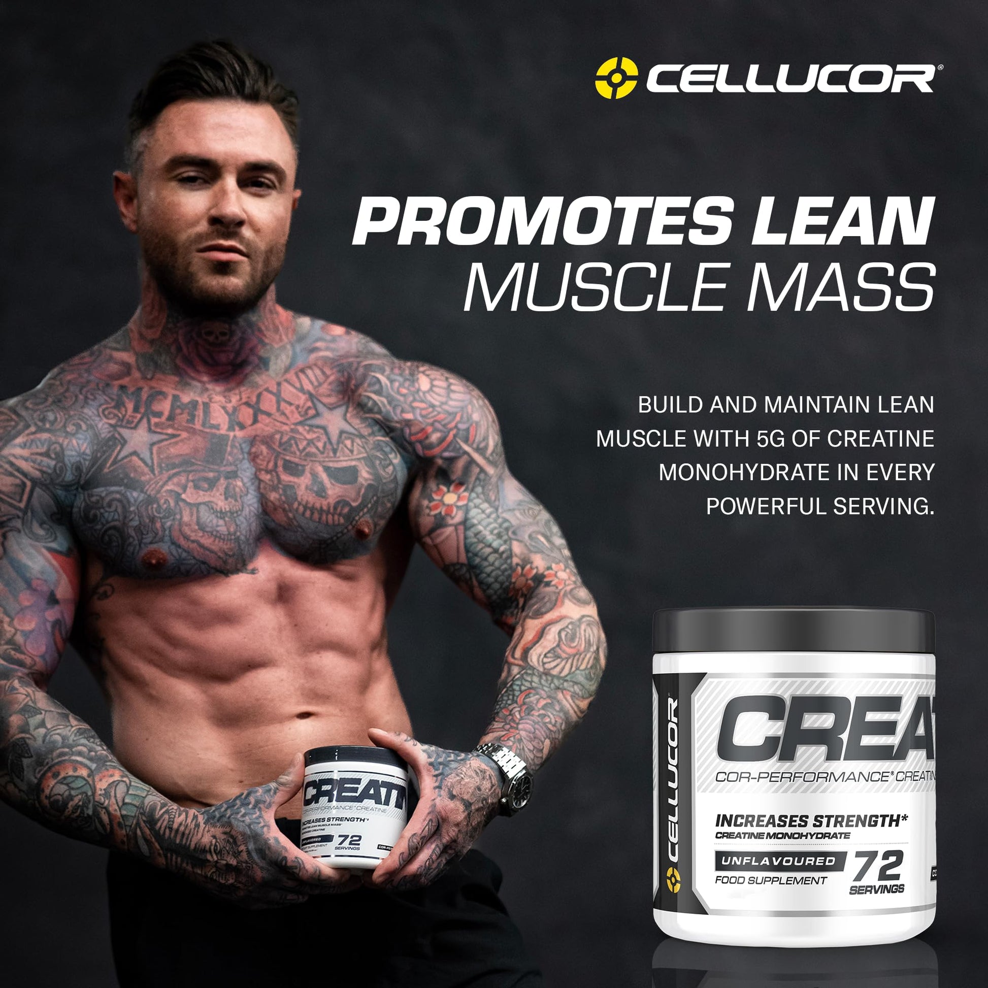 Cellucor Pre Workout & Creatine Bundle, C4 Original Pre Workout Powder, Icy Blue Razz CellucorBuy Supplements Australia