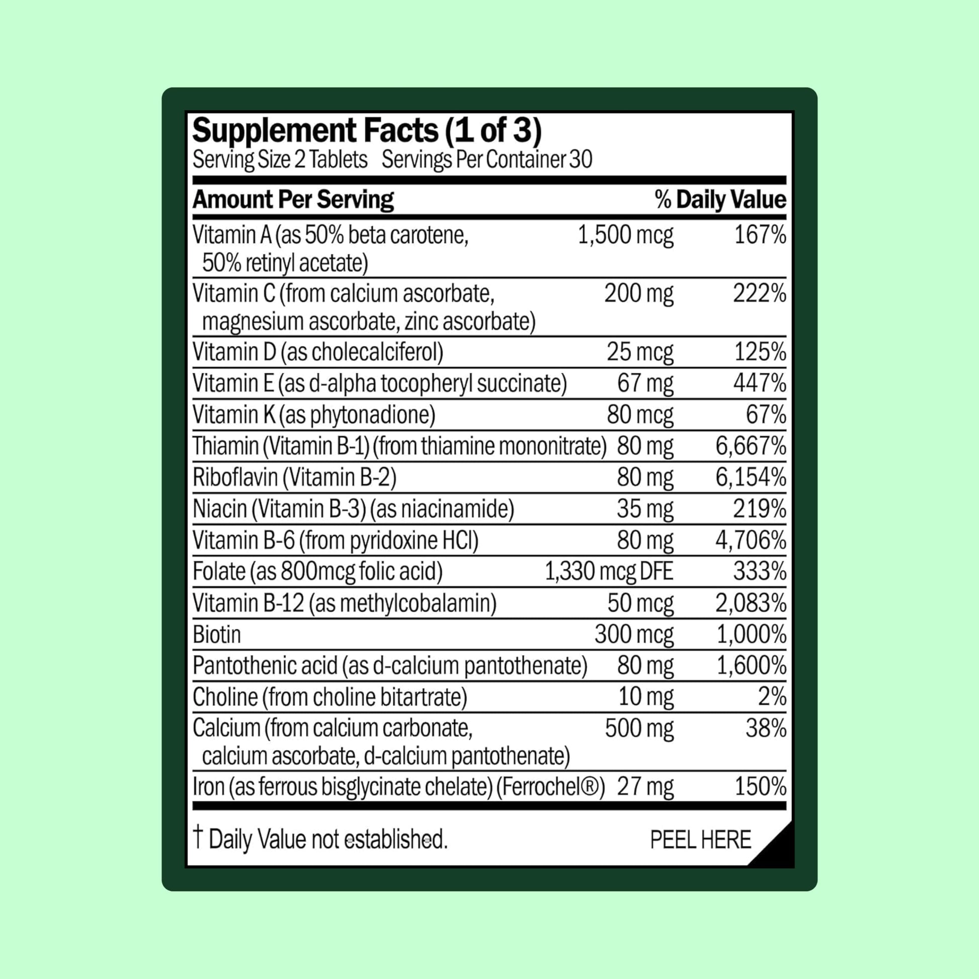 WellWithAll Women’s Multivitamin | Daily Supplement with Essential Vitamins, Minerals & Iron | Supports Immunity, Heart Health, Bone Health, Energy & Mood | Major Allergen - Free | 60 Tablets WellWithAllBuy Supplements Australia