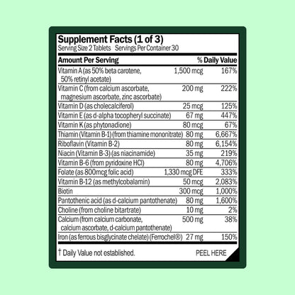 WellWithAll Women’s Multivitamin | Daily Supplement with Essential Vitamins, Minerals & Iron | Supports Immunity, Heart Health, Bone Health, Energy & Mood | Major Allergen - Free | 60 Tablets WellWithAllBuy Supplements Australia