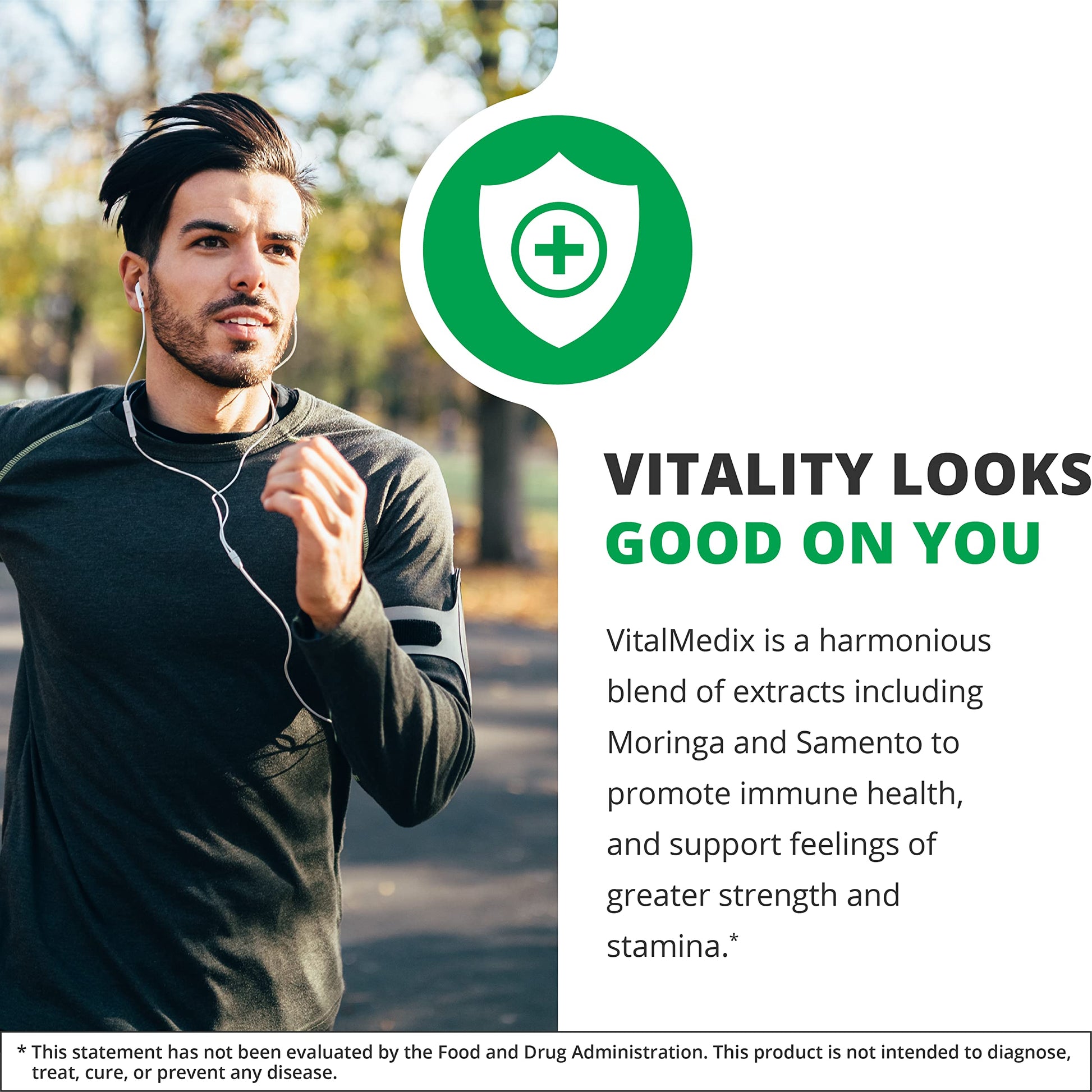NutraMedix VitalMedix - Cat's Claw & Moringa Plant Extract - Daily Energy Supplement for Immune Health & Overall Vitality - Rich in Vitamins & Minerals (2oz) NutraMedixBuy Supplements Australia