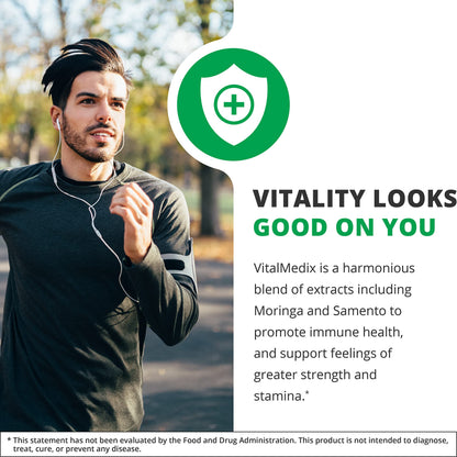 NutraMedix VitalMedix - Cat's Claw & Moringa Plant Extract - Daily Energy Supplement for Immune Health & Overall Vitality - Rich in Vitamins & Minerals (2oz) NutraMedixBuy Supplements Australia