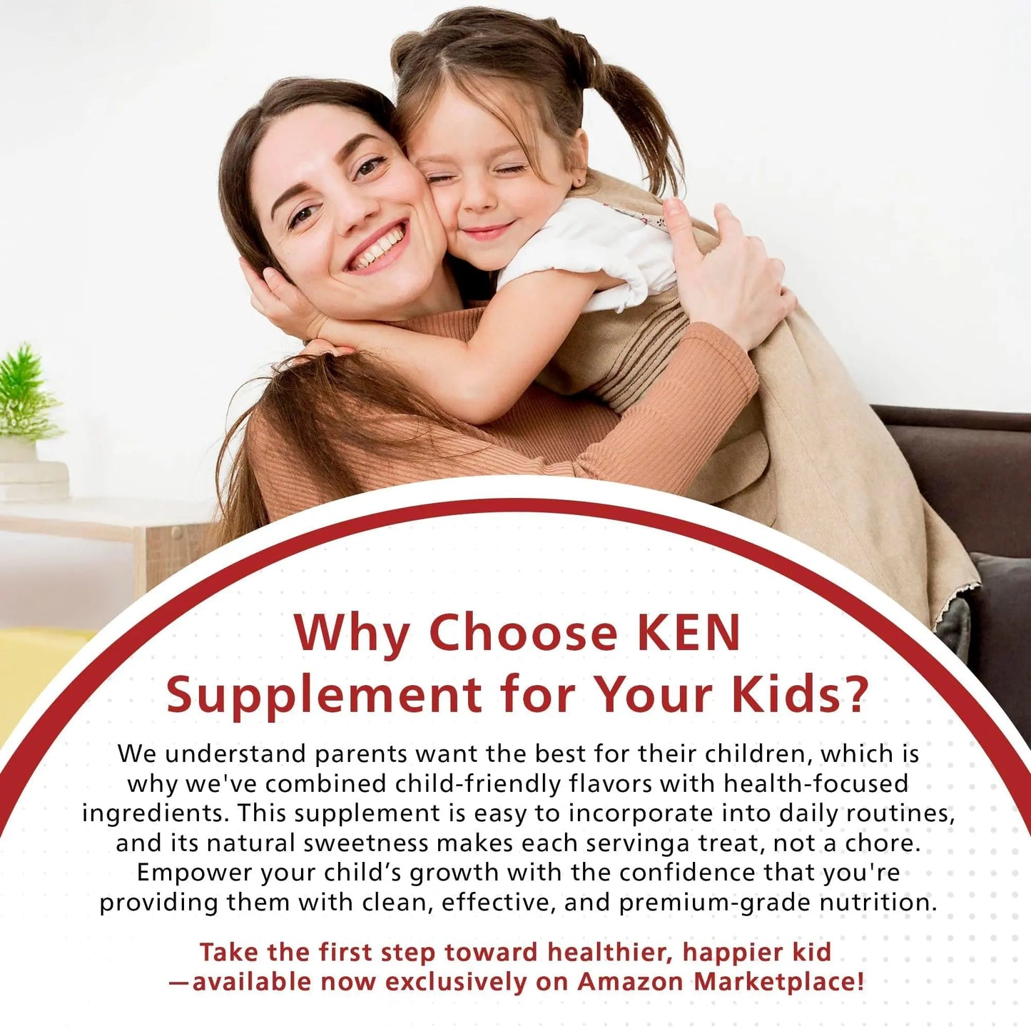 KEN Vitamin D3 K2 with Probiotic for Kids, Sugar-Free Gummies for Calcium Absorption, Bone Support, 5 Billion CFU Probiotics for Gut Balance and Immune Function KEN