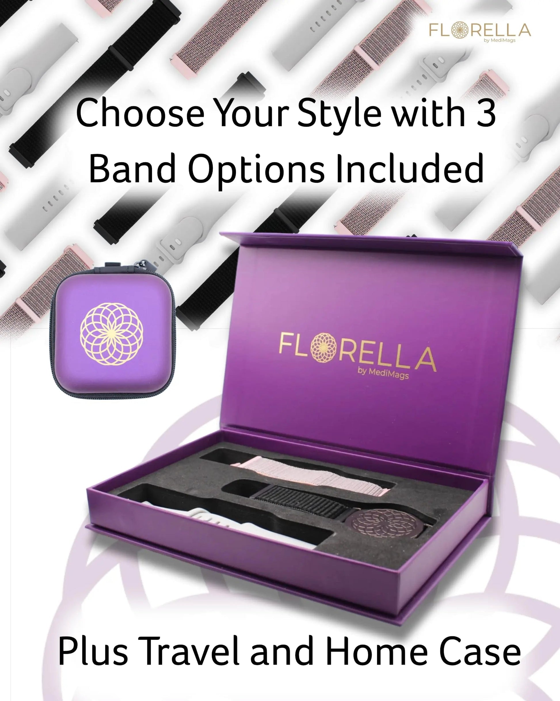 MediMags Period Pain Relief Device - Clinically Proven, All Natural Relief for A Life On The Go - The Florella Therapeutic Device Helps Alleviate The Pain from Menstrual Cramps. FlorellaBuy Supplements Australia