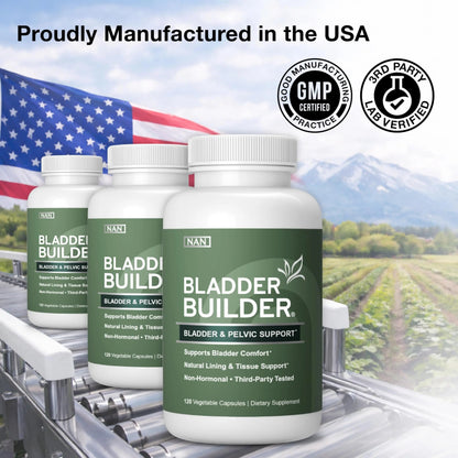 BLADDER BUILDER - Bladder Health Supplement for Bladder Support & Bladder Discomfort – Supports Bladder Lining – 120 Capsules – Made in USA** BLADDER BUILDERBuy Supplements Australia