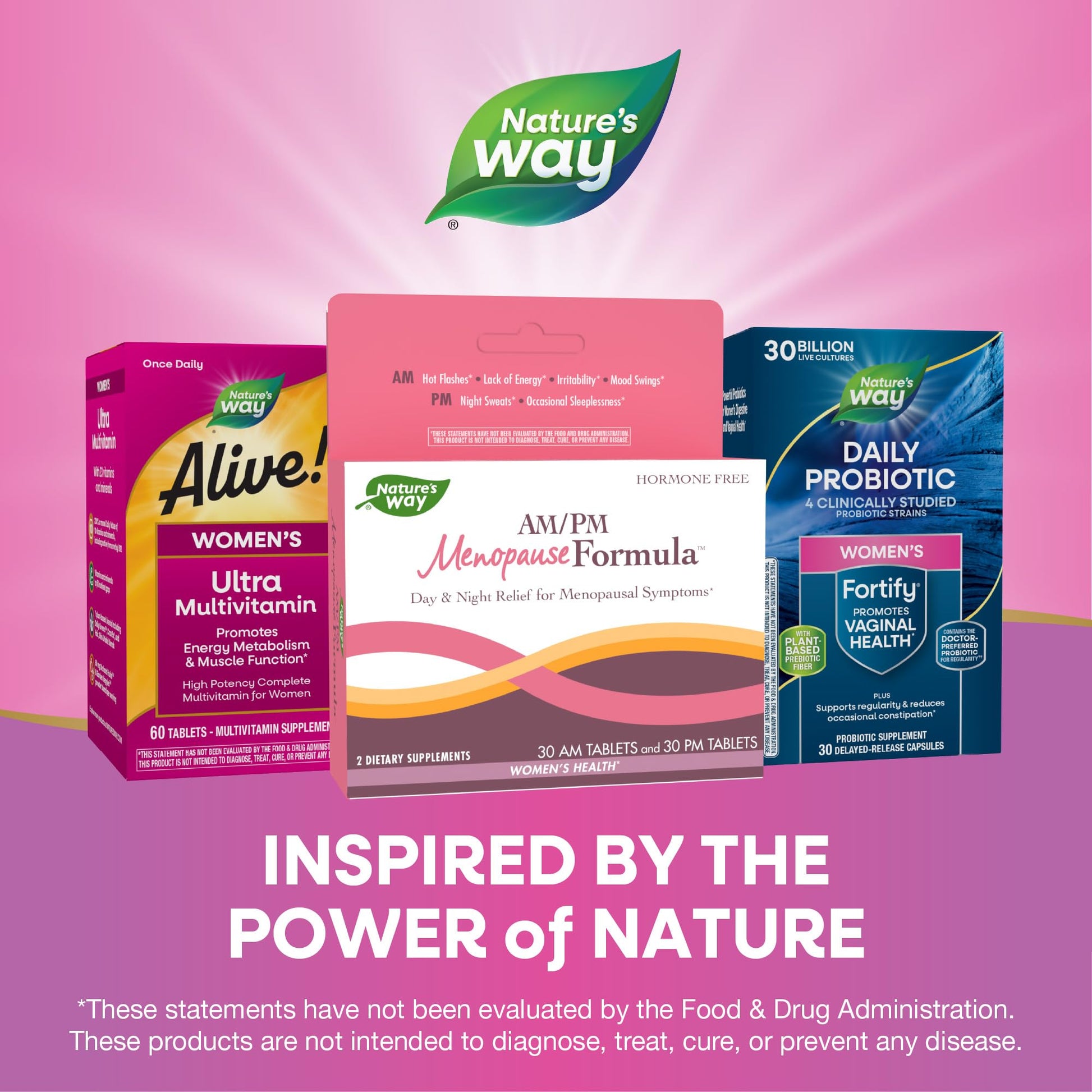 Nature's Way AM/ PM Menopause and Hot Flash Relief*, Hormone-Free Formulas Including Nature's WayBuy Supplements Australia
