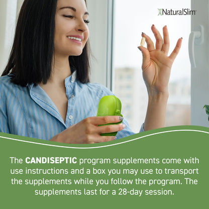 NaturalSlim Candiseptic Kit Capsules – Formulated by Frank Suarez (1 Pack) NaturalSlimBuy Supplements Australia