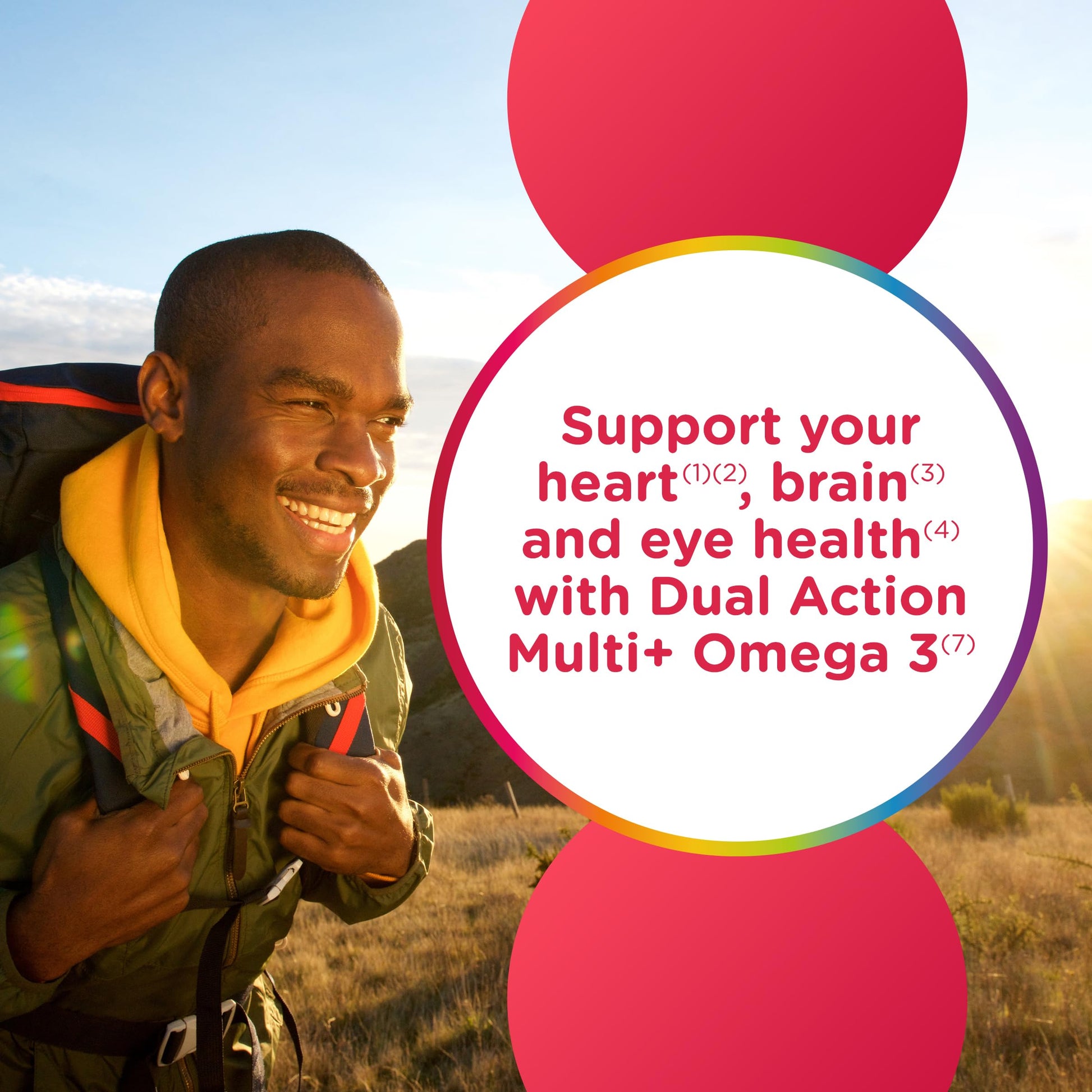 Centrum MultiGummies Multi+ Omega 3 Dual Action, Adult Multivitamin, Multivitamin/Multimineral/Omega 3 CentrumBuy Supplements Australia