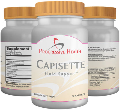 Capisette Water Retention Support - Reduces Swollen Feet, Ankles, and Legs - Reduce Progressive HealthBuy Supplements Australia