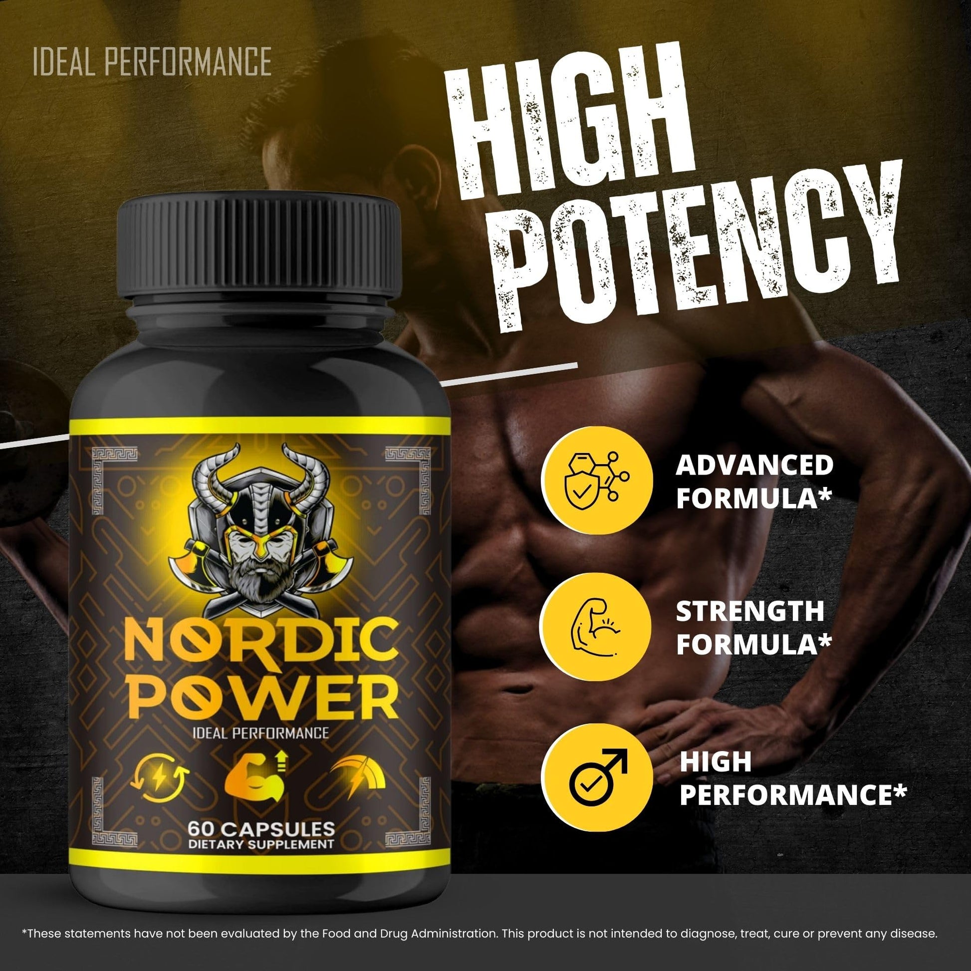 Nordic Power Pills, Official Nordic Power Capsules - Maximum Strength Energy, Stamina and Performance, Premium Formula to Support Overall Well-Being, Natural NordicPower Pastillas Review (2 Pack) IDEAL PERFORMANCEBuy Supplements Australia