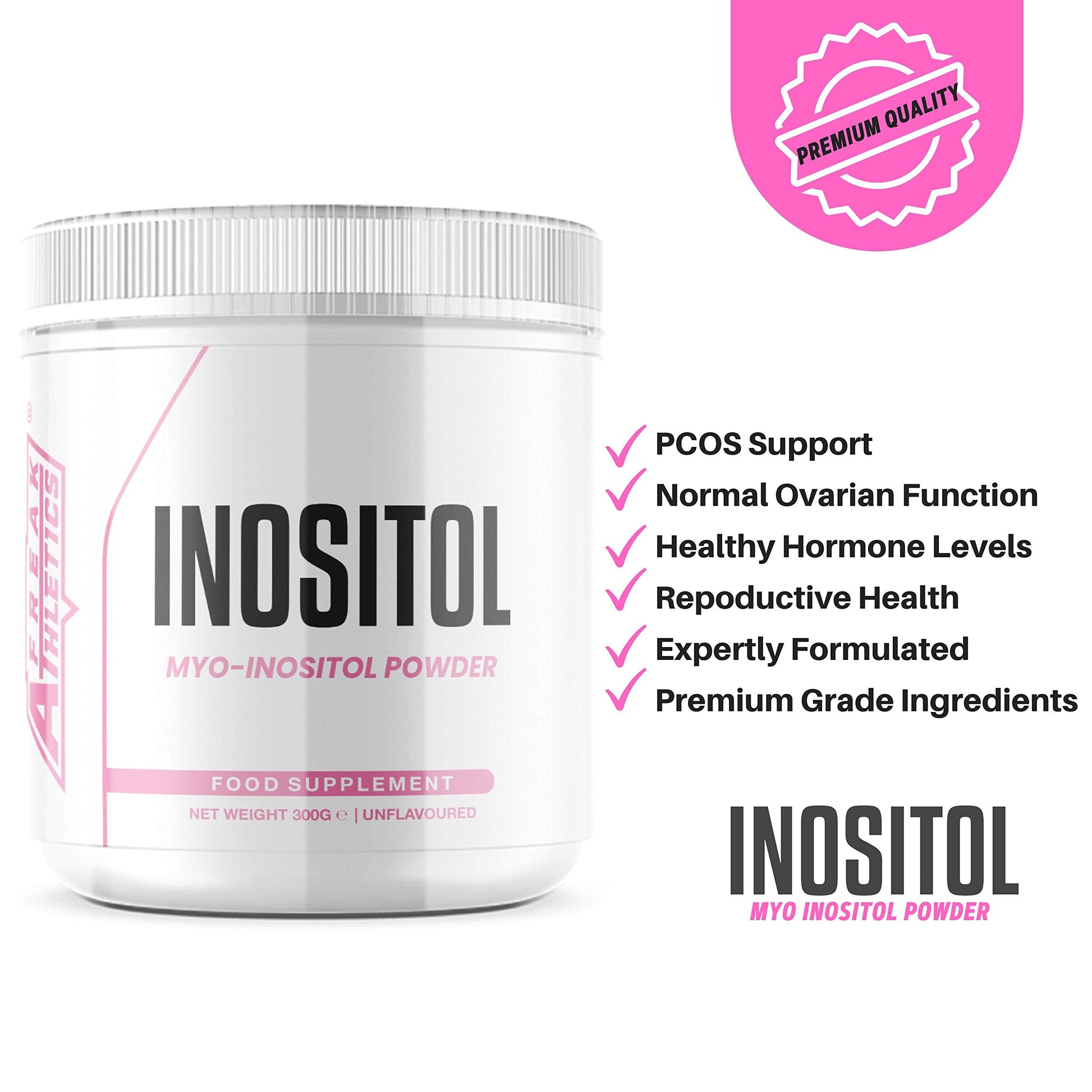 Inositol (Myo-Inositol) Powder 300g | Premium Myo Inositol Powder - Supports Women Freak AthleticsBuy Supplements Australia