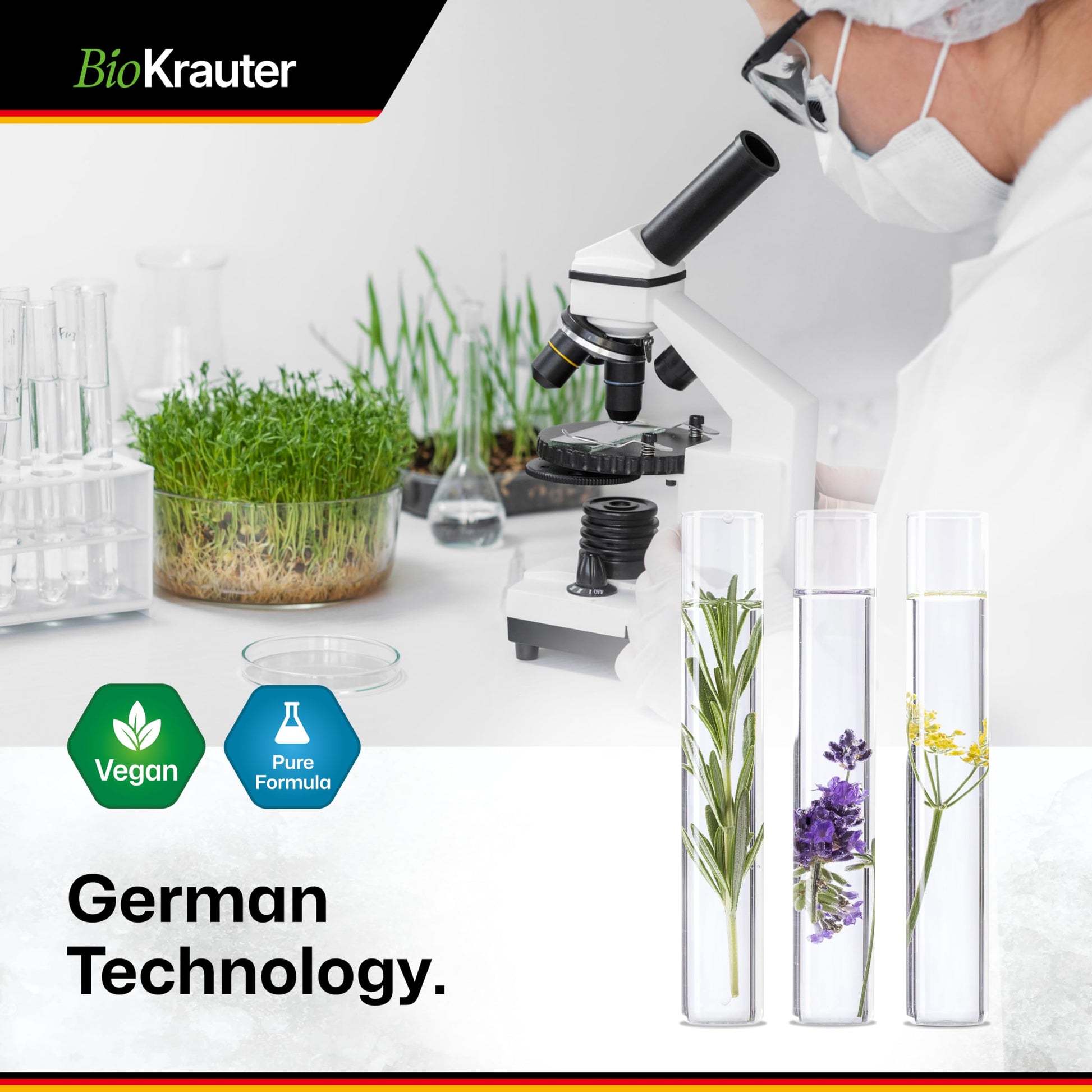 BIO KRAUTER® 2-in-1 Sea Moss for Thyroid Support - Vegan Bladderwrack & Sea Moss Capsules for Women & Men - Natural Сhondrus Сrispus Seaweed Supplement 1600 mg - 125 Days of Supply, Non-GMO BIO KRAUTERBuy Supplements Australia