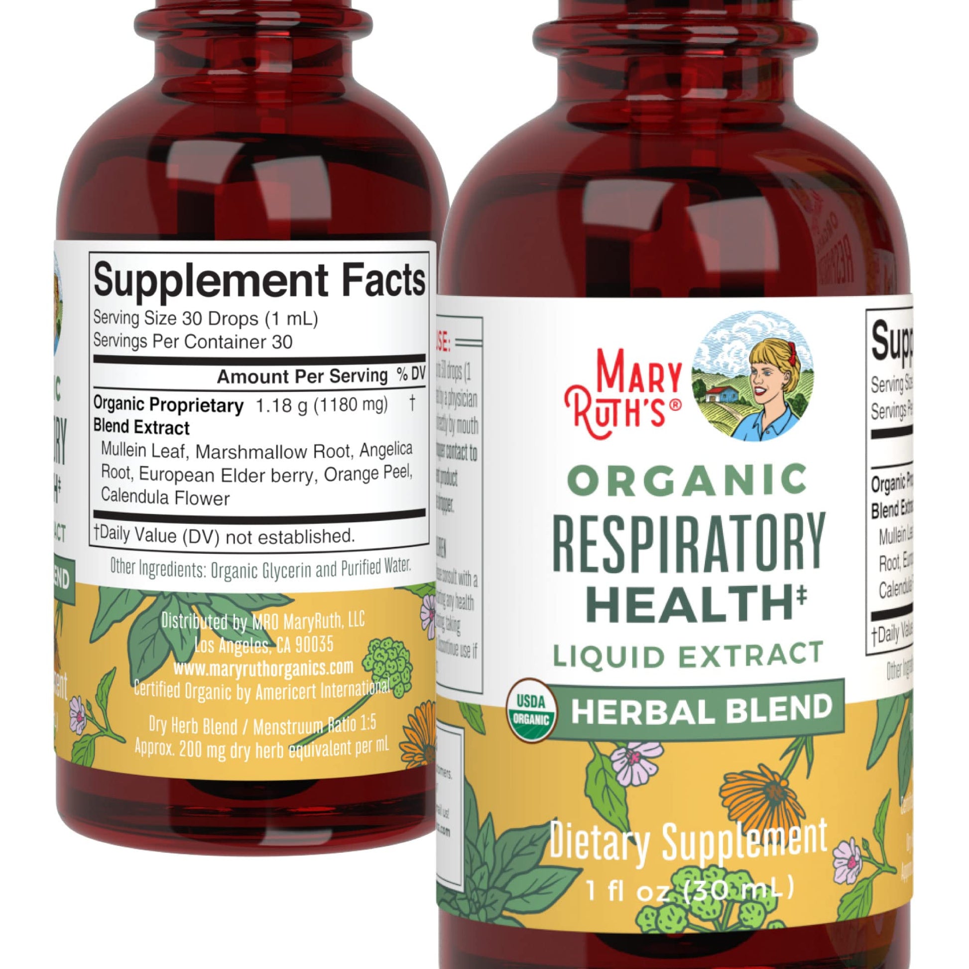 MaryRuth's | USDA Organic Respiratory Health Herbal Supplement Extract MaryRuth OrganicsBuy Supplements Australia
