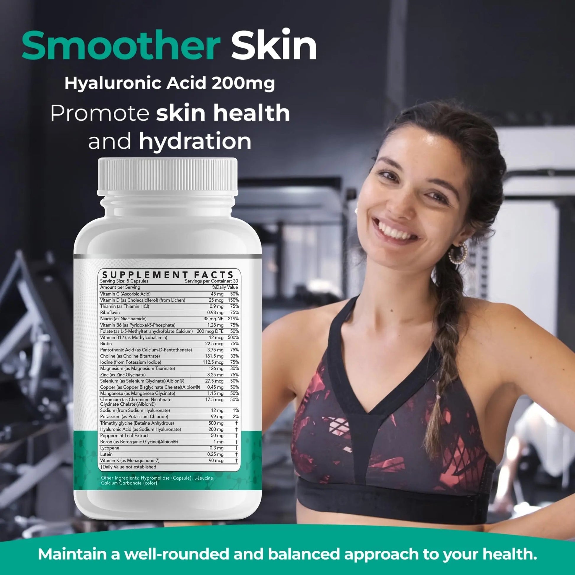 Dr Brad Stanfield Daily Low Dose MultiVitamin & Mineral for Men & Women to Support Cognitive Performance & Memory + Hyaluronic Acid for Skin Health Dr Brad StanfieldBuy Supplements Australia