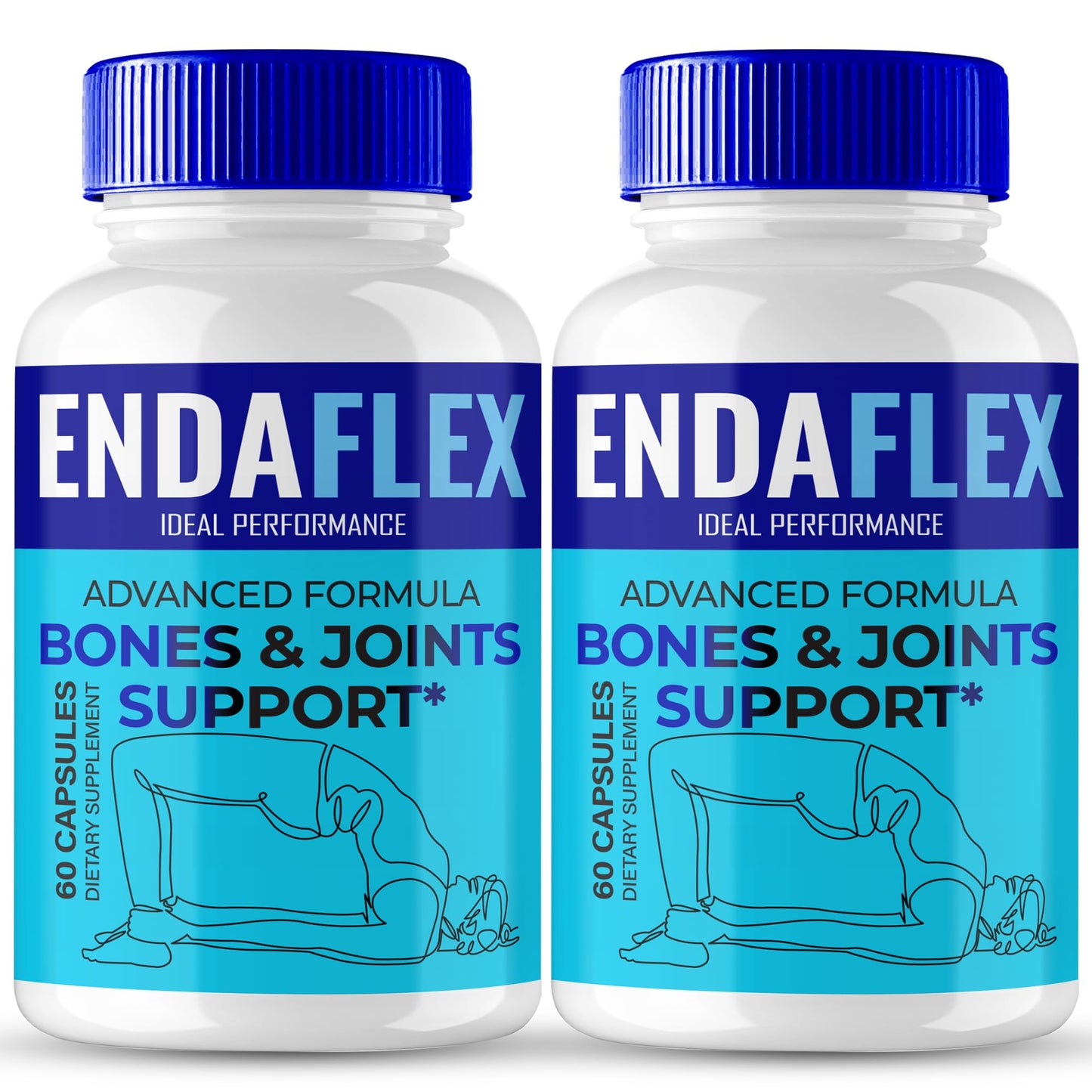 Endaflex Capsules, Advanced Joint Support Supplement Pills for Mobility and Comfort - Maximum Strength, Official Enda Flex Joint Support All Natural Formula, Premium Enda-Flex Reviews (2 Pack) IDEAL PERFORMANCEBuy Supplements Australia