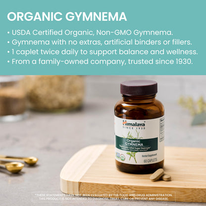 Himalaya Organic Gymnema Herbal Supplement for Weight Management, USDA Certified HimalayaBuy Supplements Australia