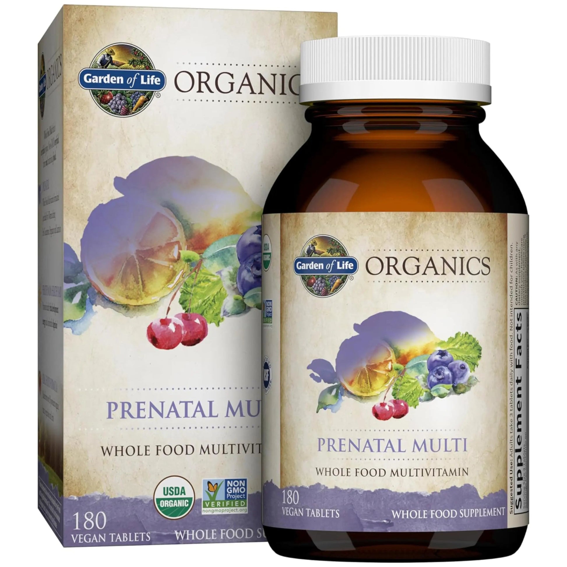 Garden of Life Organics Women’s Prenatal Multivitamin with Vitamin D3, B6, B12, C & Iron, Folate for Energy & Healthy Fetal Development – Organic Garden of LifeBuy Supplements Australia