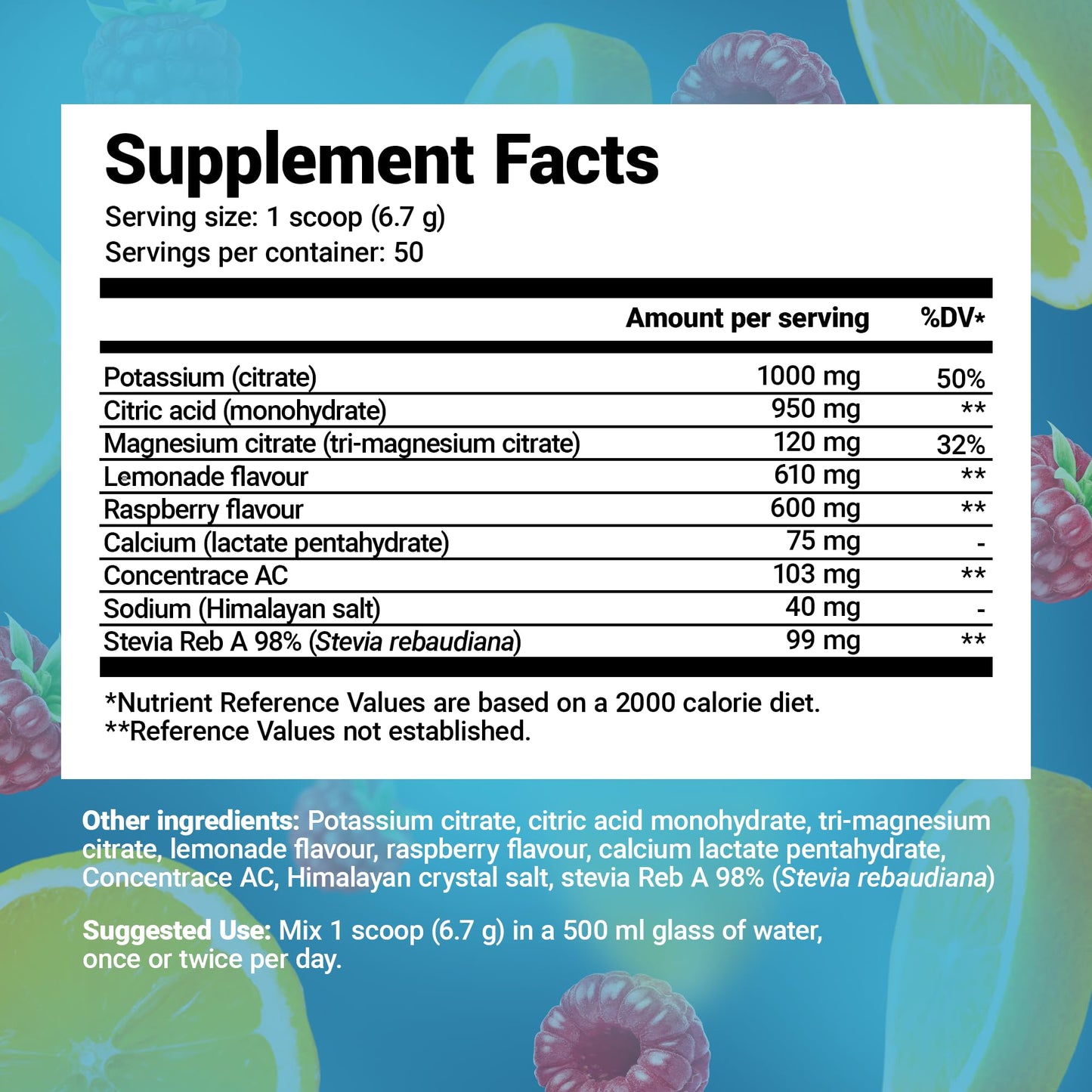 Dr. Berg Electrolyte Powder - Electrolyte Drink Supplements with 1000mg Potassium Dr. Berg NutritionalsBuy Supplements Australia