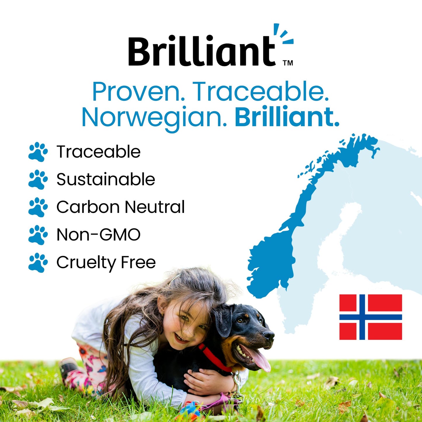 Hofseth BioCare Brilliant Bone & Joint Supplement for Dogs - High Strength Calcium & Collagen Powder for Joint & Hip Support, Essential Supplement for Dog’s of All Ages - 10.6 Oz Hofseth BioCareBuy Supplements Australia