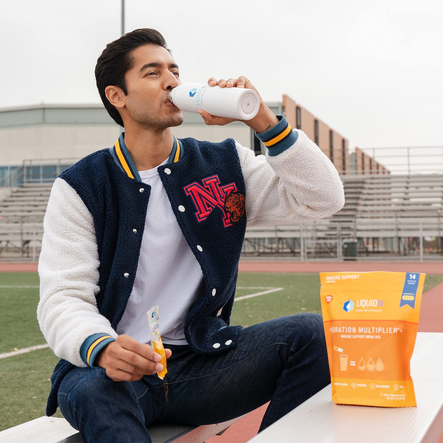 Liquid I.V. Hydration Multiplier + Immune Support - Tangerine - Hydration Powder Liquid I.V.Buy Supplements Australia