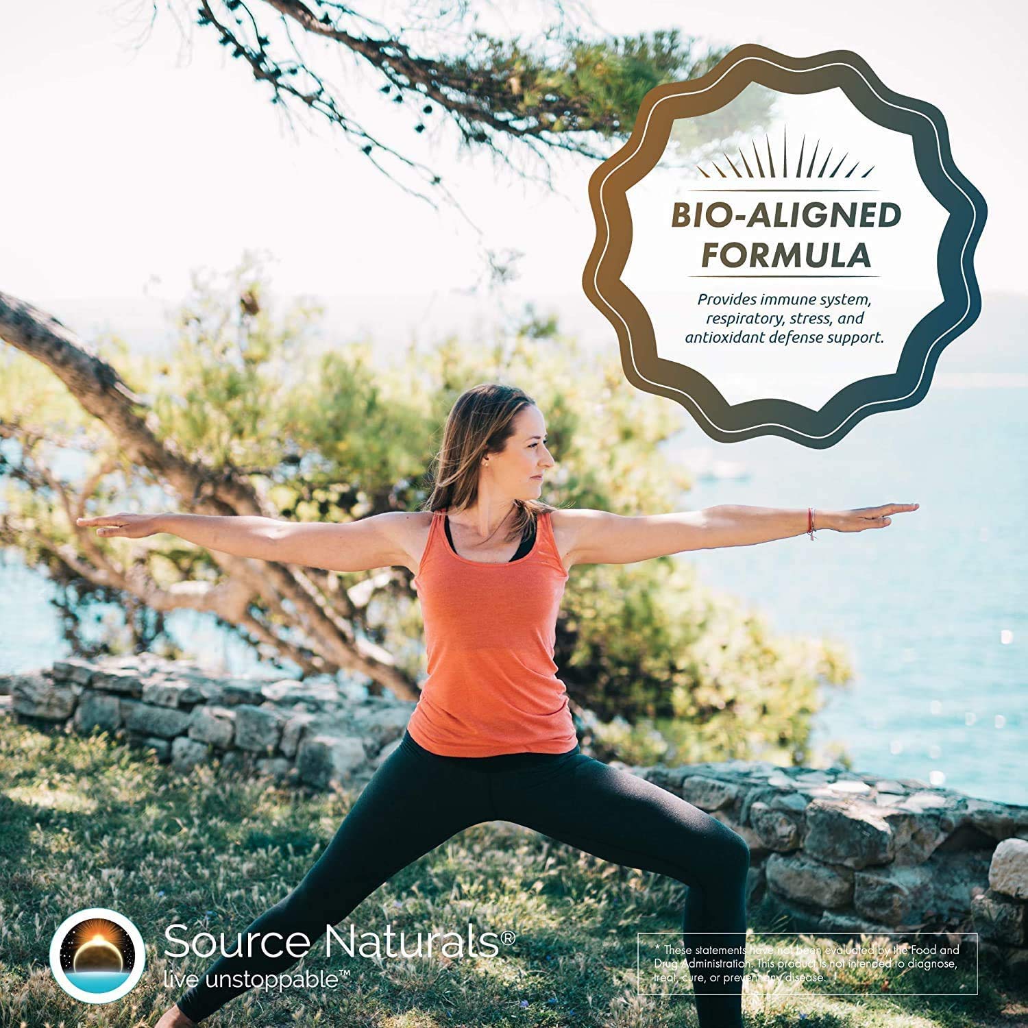 Source Naturals Wellness Formula Bio-Aligned Vitamins & Herbal Defense - Immune System Support Supplement & Immunity Booster - 45 Tablets Source NaturalsBuy Supplements Australia