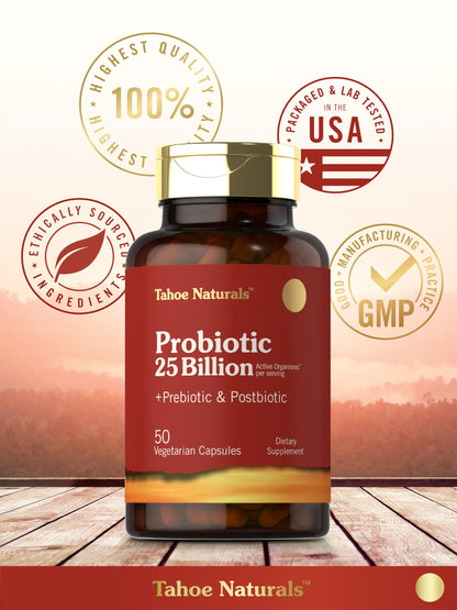 Carlyle Prebiotic, Probiotic & Postbiotic | 25 Billion CFU | 60 Powder Pills | Men and Women CarlyleBuy Supplements Australia
