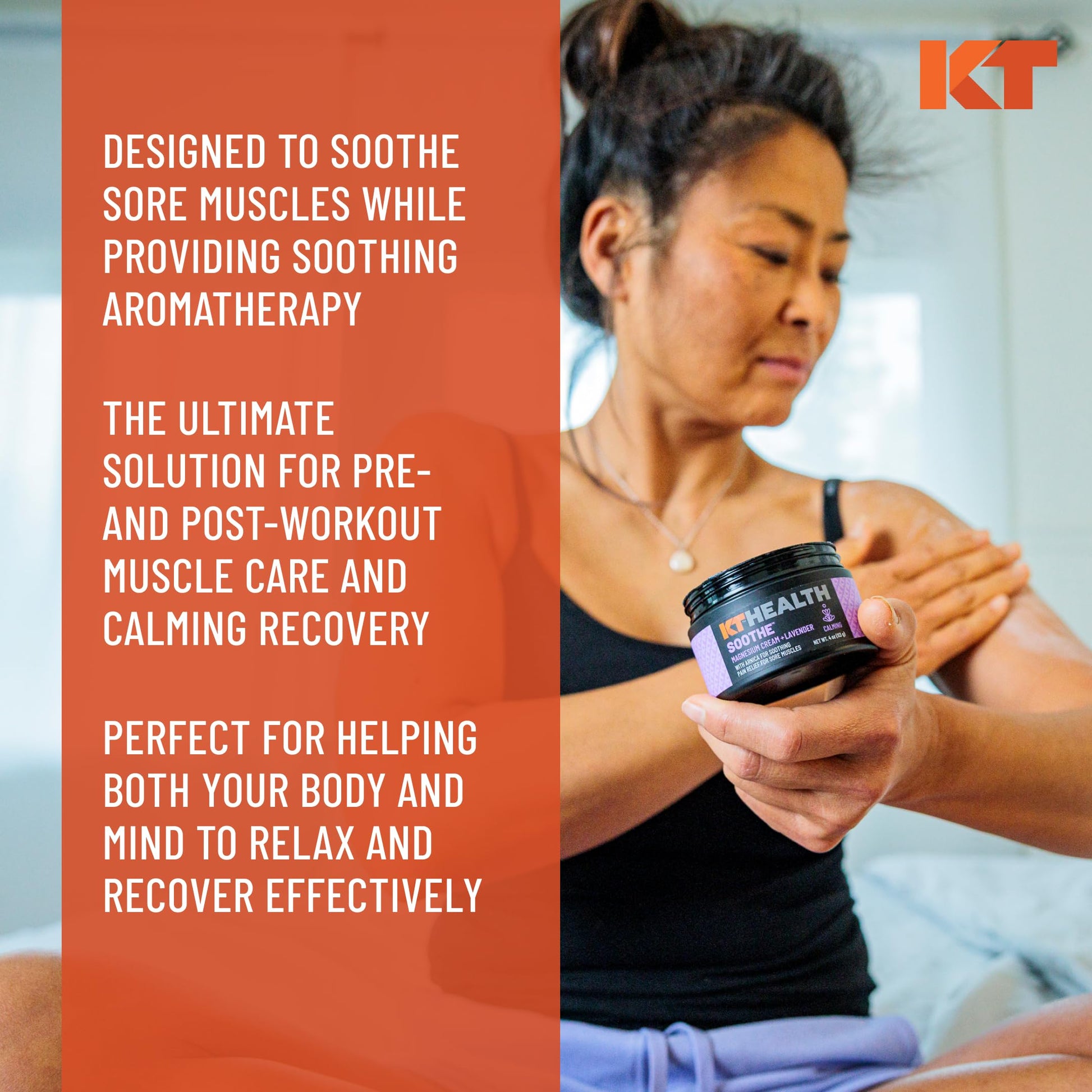 KT Health, Magnesium Cream, Soothe - Soothing Aromatherapy & Calming Pain Relief KT TapeBuy Supplements Australia