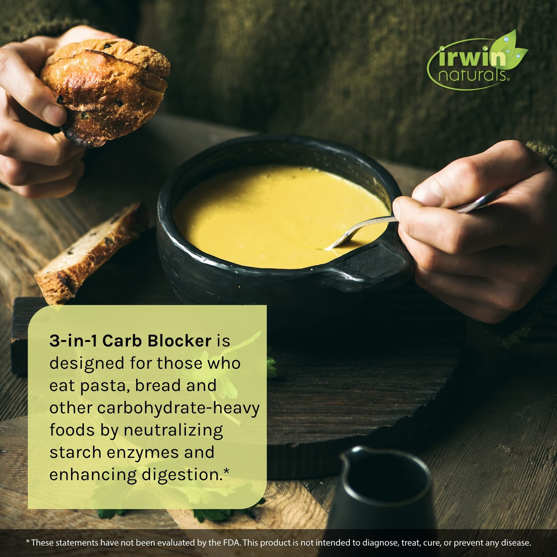 Irwin Naturals Maximum Strength 3-in-1 Carb Blocker - Neutralize Carbohydrates Irwin NaturalsBuy Supplements Australia