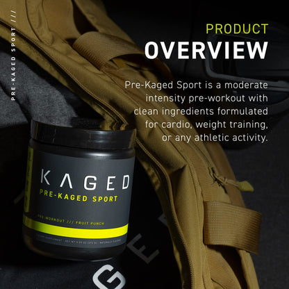 Kaged Athletic Sport Pre Workout Powder | Mango Lime | Energy Supplement for Endurance KagedBuy Supplements Australia