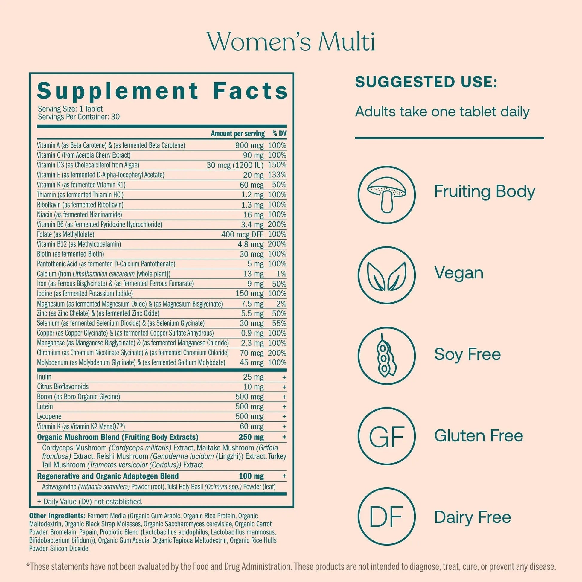 True Grace One Daily Men’s Multivitamin (30 Vegan Tablets) + One Daily Women’s Multivitamin (30 Vegan Tablets) - Non-GMO & Gluten Free - 30-Day Supply of Each True GraceBuy Supplements Australia