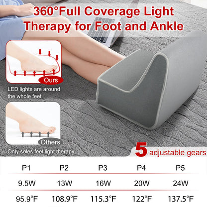 Red Light Therapy Boot for Feet, Infrared Light Therapy Slipper for Perfect Foot Care, Ideal for Ankle RutollmitBuy Supplements Australia