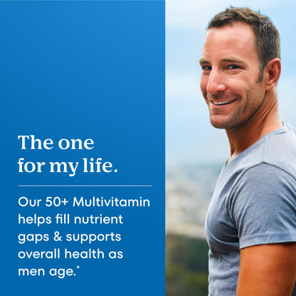 One A Day Men’s 50+ Multivitamins, Supplement with A, C, D, E and Zinc for Immune Health*, Calcium & More, 100 Tablets ONE A DAYBuy Supplements Australia