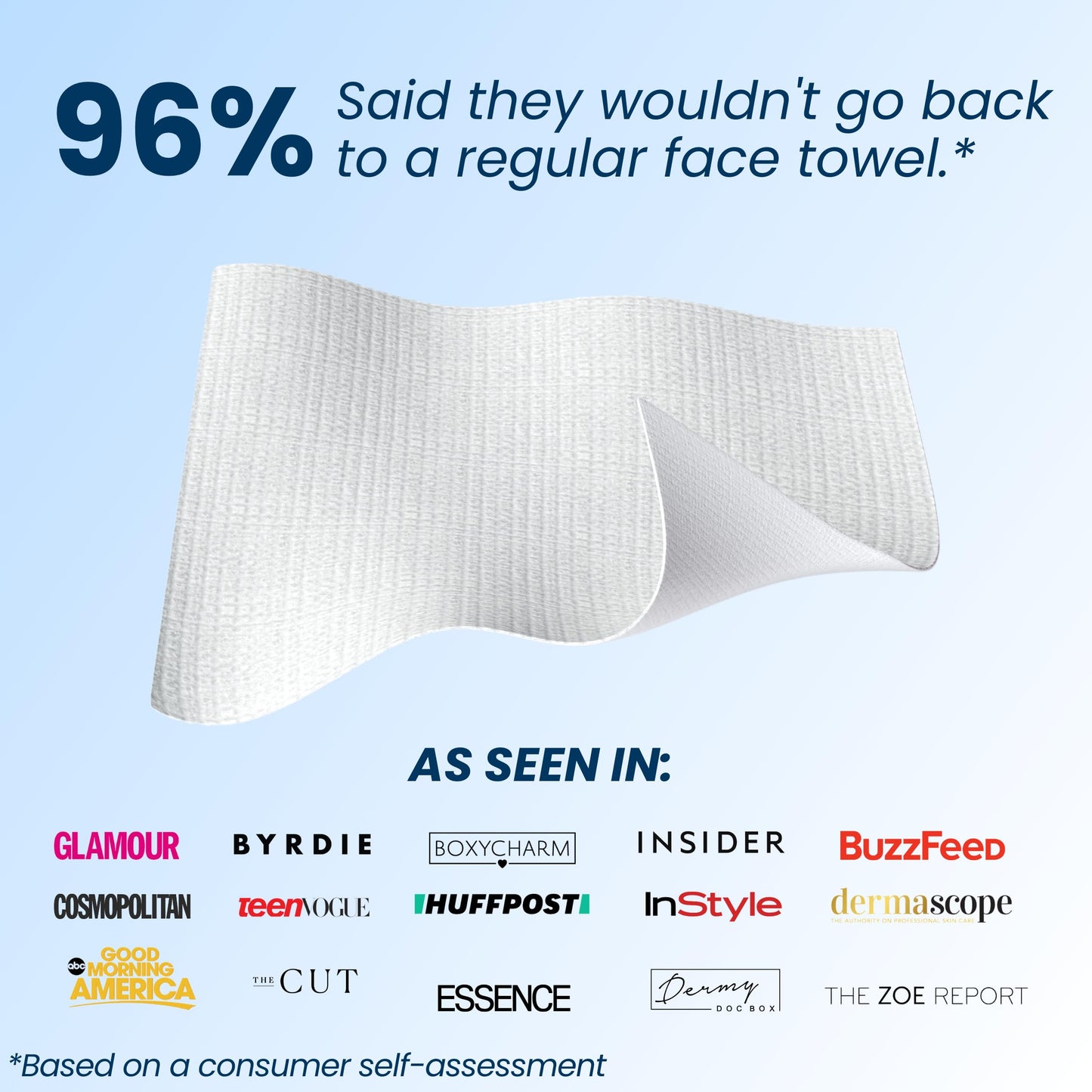 Clean Skin Club Clean Towels XL, Biodegradable Dermatologist Approved CLEAN SKIN CLUBBuy Supplements Australia
